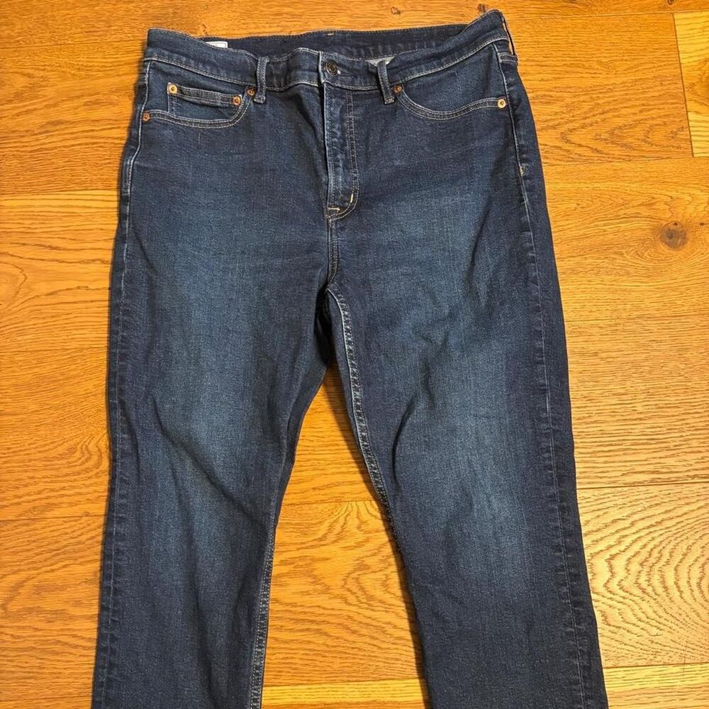 Gap Women's Navy and Blue Jeans
